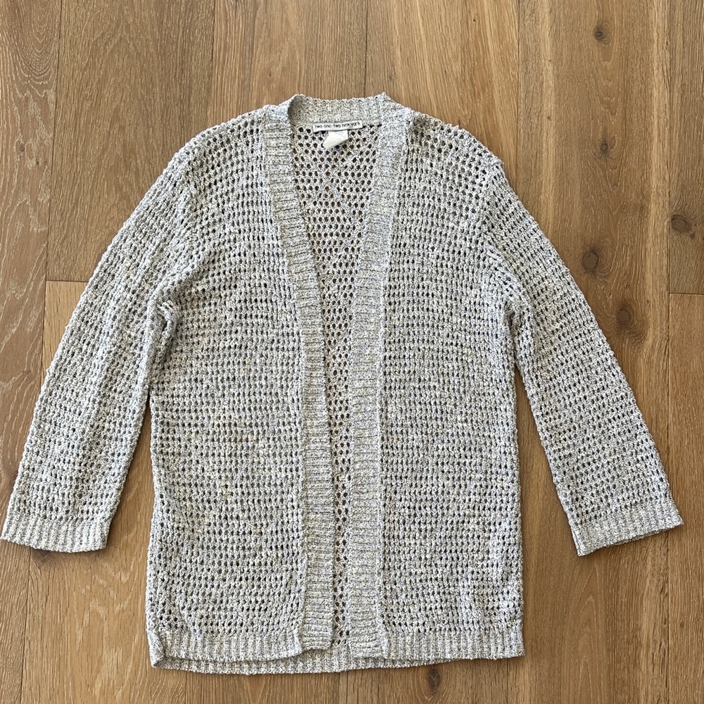 Women's Open-Knit Cardigan